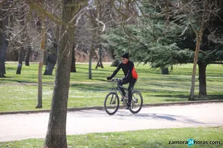 Un ciclista en Zamora