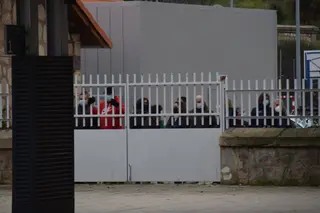 Expectación ante la llegada de Felipe VI a la estación de tren de Zamora