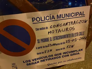 Tráfico condicionado en Zamora por la llegada de Motauros