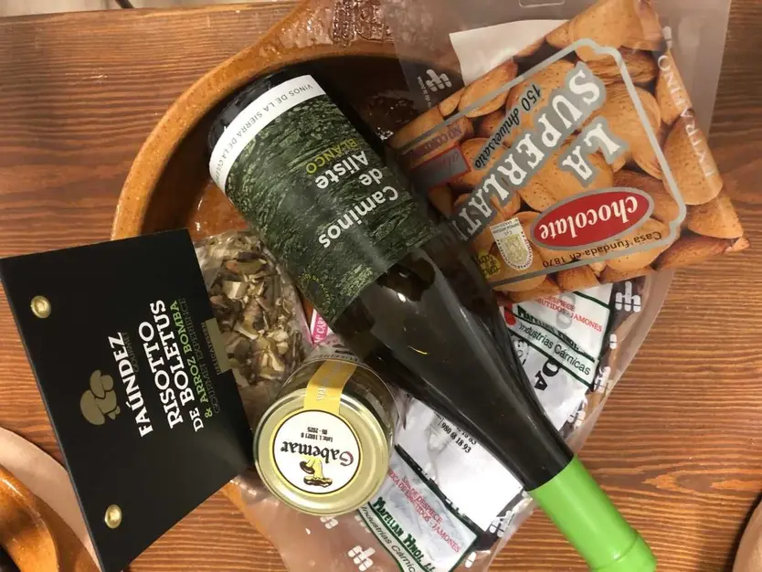 Cesta de productos alistanos