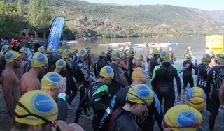 Travesía a nado del Lago de Sanabria. Archivo