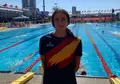 La deportista zamorana Ana Bailón en su anterior participación en el Campeonato del Mundo de Salvamento