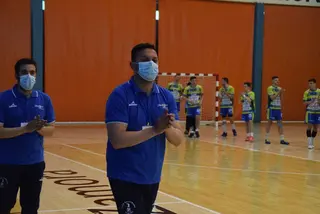Margareto: “Esta temporada he hecho un máster en balonmano por todas las dificultades que hemos afrontado”