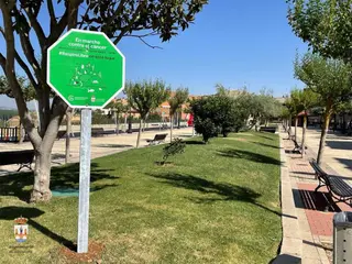Primer espacio sin humo en Benavente. Parque infantil de La Mota