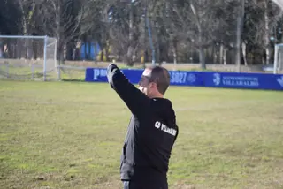 Miguel Ángel Álvarez Tomé, entrenador del CD Villaralbo.