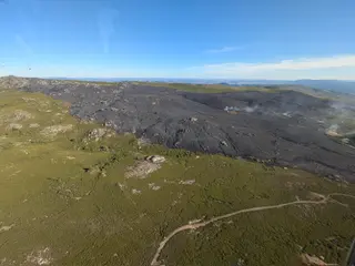 Incendio en La Tejera. Brif Tabuyo