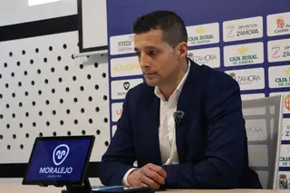 Saulo Hernández, en rueda de prensa este domingo | Carlos G. Rodríguez
