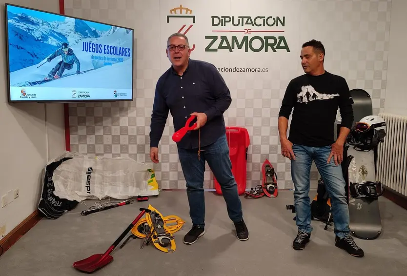 Presentación de los juegos escolares de invierno
