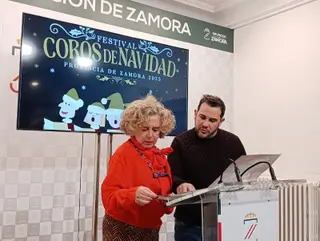 Presentación del Festival de Coros de Navidad en la provincia de Zamora