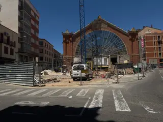 Obras en el Mercado de Abastos