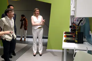 Visita a las instalaciones de la Fundación Once