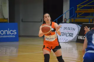 Carlota Menéndez, en un momento del encuentro