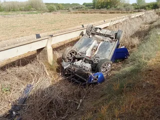 Imagen del accidente