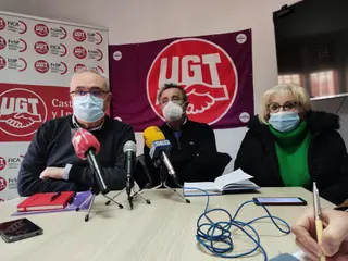 Ángel del Carmen, José Ignacio Martín Benito e Inmaculada García Rioja