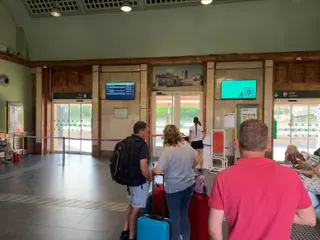 Imagen de la estación de trenes de Zamora 