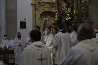 Interior de una iglesia en Zamora