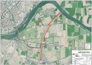 Plano de los caminos