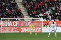 Fermín Sobrón en el partido contra CD Tenerife