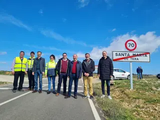 Destinados más de 830.000 euros a mejorar la carretera que une Santa Marta de Tera, Pozuelo de Vidriales, Grijalba y Granucillo