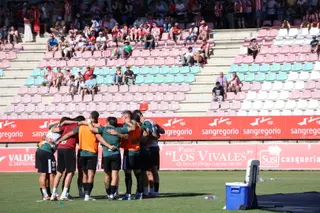 Jugadores del Zamora CF antes de un partido | SOFÍA REVENGA