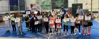Los mas pequeños vuelven a disfrutar del pádel en Zamora