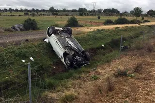 Imagen de archivo de un accidente en la provincia