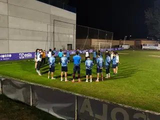 Entrenamiento del CD Villaralbo durante esta semana