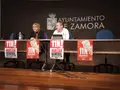 Ana Fernández y Jesús Carretero en el encuentro