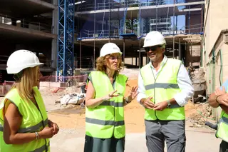 Imagen de la visita al Centro Integrado de Formación Profesional 'La Merced'