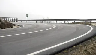 Un tramo de carretera.Archivo