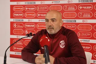 Juan Sabas, en rueda de prensa este viernes