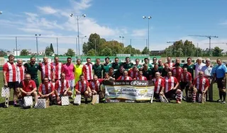 Veteranos del Zamora y del Real Betis estrechan lazos con Girón como nexo