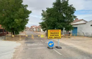 Obras de humanización en la travesía de Tagarabuena en Toro