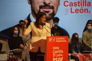 Ana Sánchez en un momento de su intervención