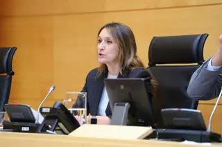 La consejera de Educación, Rocío Lucas