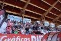 Afición del Zamora CF en el Ruta de la Plata