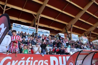 Afición del Zamora CF en el Ruta de la Plata