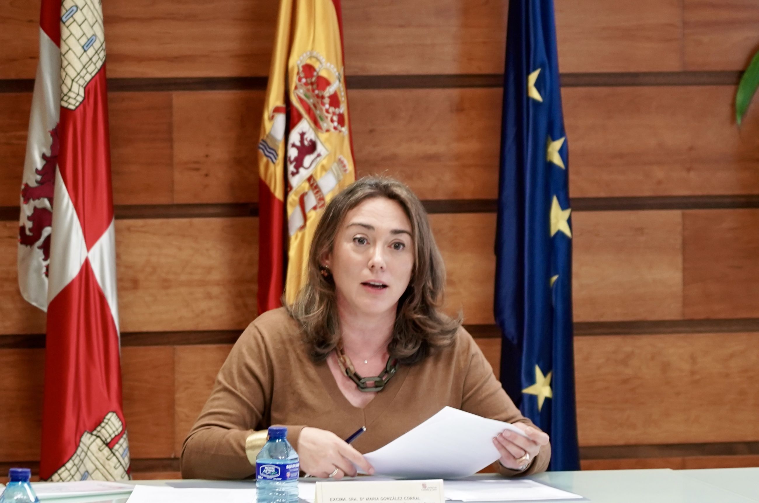 Eduardo Margareto / ICAL. La consejera de Agricultura, Ganadería y Desarrollo Rural, María González Corral, preside la reunión del Consejo Agrario de Castilla y León | Eduardo Margareto