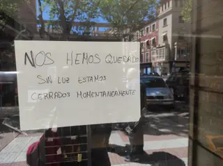 Así se ha vivido el apagón en Zamora