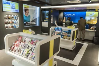 Interior Oficina de Correos