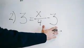 Clase de matemáticas