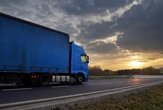 Transporte por carretera. Archivo.