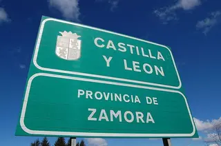 Cartel provincia zamora