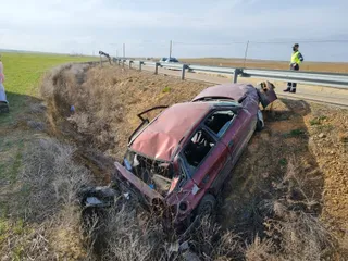 Accidente en Tierra de Campos