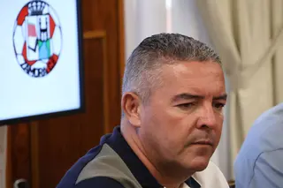 El director deportivo del Zamora CF, David Vizcaíno