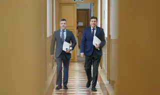 Carlos Fernández Carriedo tras el Consejo de Gobierno. ICAL