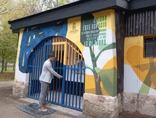 Imagen de los baños de Valorio renovados