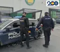      Imagen De Archivo De La Policía Nacional En Un Supermercado De La Capital
