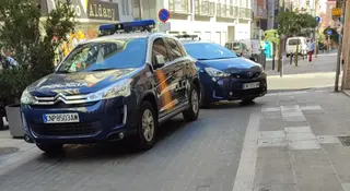 Policía Nacional en Zamora. Archivo