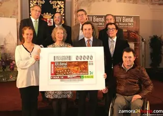 El cupón de la ONCE de hoy refleja la XIV Bienal de Música, que celebró conciertos en las nueve provincias de Castilla y León